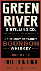 New Green River Bourbon Label