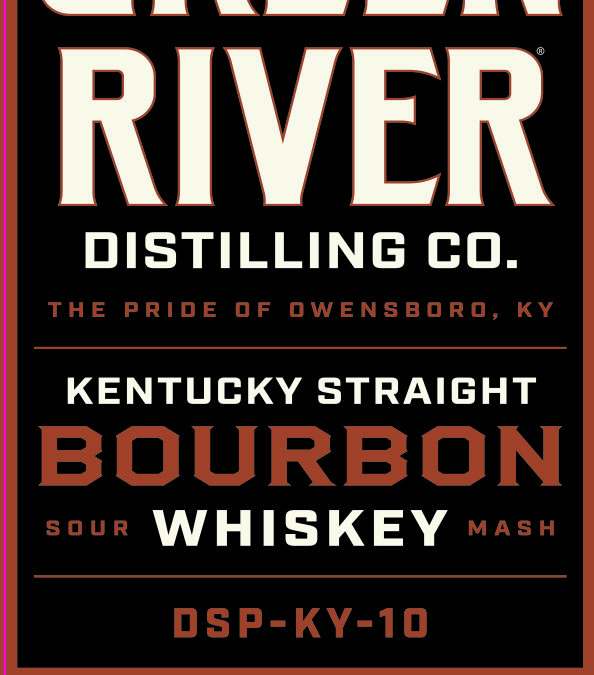 New Green River Bourbon Label