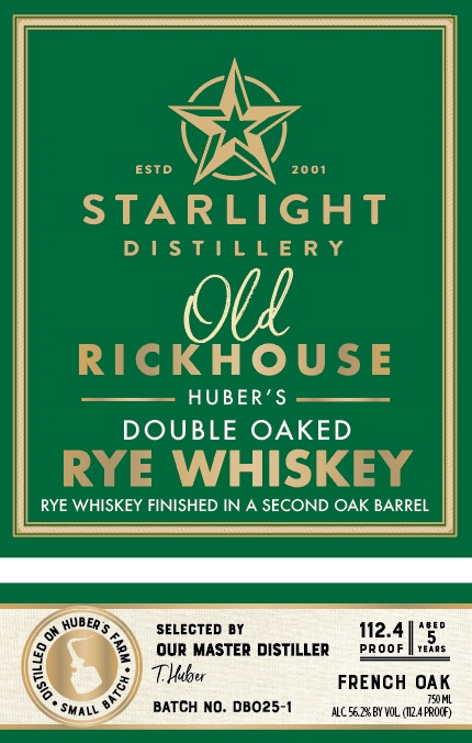 Starlight Distillery New Release Coming Soon – Double Oaked Rye